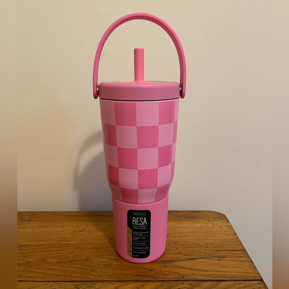 Brumate Resa - Pink Checkered 35oz